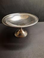 Vintage verzilverde schaal op voet Gemerkt: EPNS, Ophalen of Verzenden