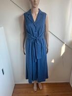 DKNY. Lange jurk blauw geblokt maat 34/36, Kleding | Dames, Jurken, Blauw, DKNY, Ophalen of Verzenden, Zo goed als nieuw