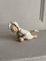 Mooie antieke porseleinen pianobaby, Antiek en Kunst, Ophalen of Verzenden