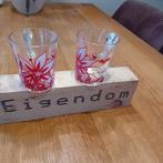 Glazen Senseo Kopjes - Douwe Egberts, Glas of Glazen, Gebruikt, Ophalen of Verzenden, Glas