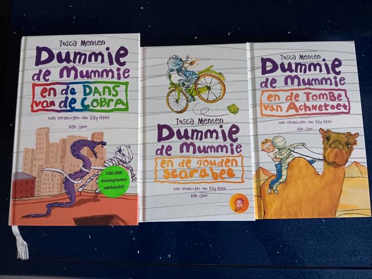 Dummie de Mummie - 3 Boeken in Nieuwstaat!, Boeken, Kinderboeken | Jeugd | onder 10 jaar, Nieuw, Fictie algemeen, Ophalen of Verzenden