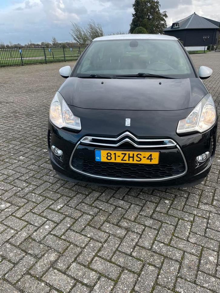 Citroën DS3 1.2 VTI 2012 Zwart 1.2 so chic, Auto's, Citroën, Bedrijf, Benzine, A, Hatchback, Handgeschakeld, Origineel Nederlands