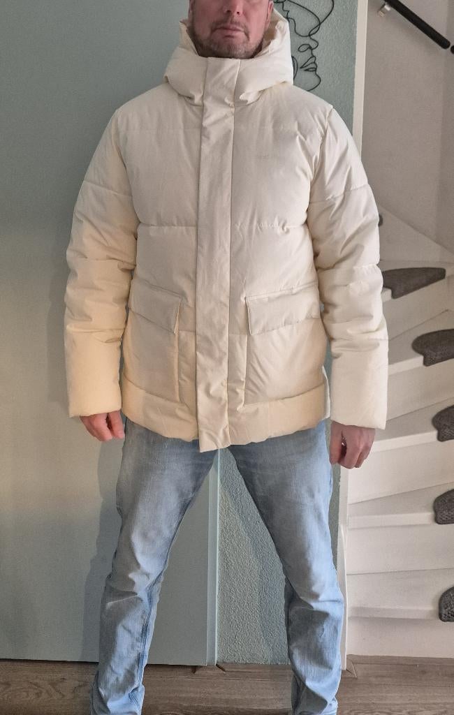 Anti Blue Parka maat L the sting, Kleding | Heren, Jassen | Winter, Maat 52/54 (L), Wit, Ophalen of Verzenden, Zo goed als nieuw