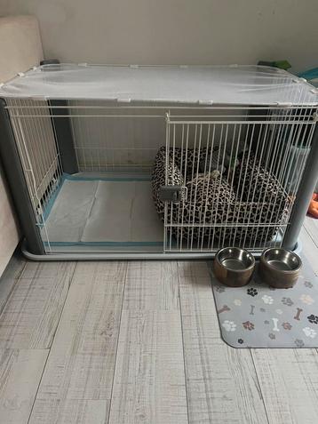 Puppyren bench hondenhok maat L beschikbaar voor biedingen