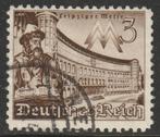 Rijk 1940 739 Leipziger messe 3p, Gest, Postzegels en Munten, Ophalen of Verzenden, Overige periodes, Gestempeld