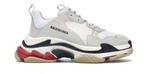 Balenciaga Triple S, Ophalen of Verzenden, Zo goed als nieuw, Wit