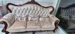 Luxe Driepersoons Bank - Stijlvol en Comfortabel, Huis en Inrichting, Banken | Bankstellen, Ophalen, Hout, Gebruikt, Klassiek