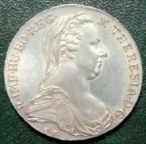 1780 Maria Theresa Thaler D.G., Postzegels en Munten, Munten | Europa | Niet-Euromunten, Oostenrijk, Zilver, Ophalen of Verzenden