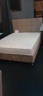 Boxspring 160 cm met opbergruimte, Tweepersoons, Ophalen of Verzenden, Zo goed als nieuw, 200 cm