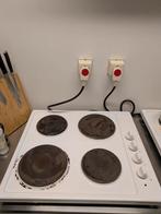 Elektrische kookplaat - 4 zones - Perilex aansluiting, Witgoed en Apparatuur, Fornuizen, Gebruikt, Inbouw, 85 tot 90 cm, Elektrisch