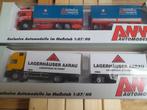 AWM Zwitserse Vrachtauto LAGERHAUSER (1), Ophalen of Verzenden, Zo goed als nieuw, Bus of Vrachtwagen, AWM