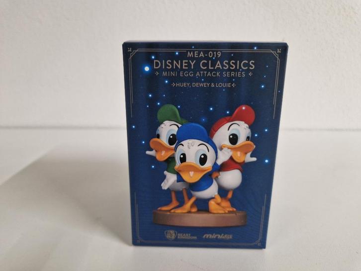 Kwik Kwek en Kwak figuur (Beast Kingdom) New., Verzamelen, Disney, Nieuw, Beeldje of Figuurtje, Overige figuren, Ophalen of Verzenden