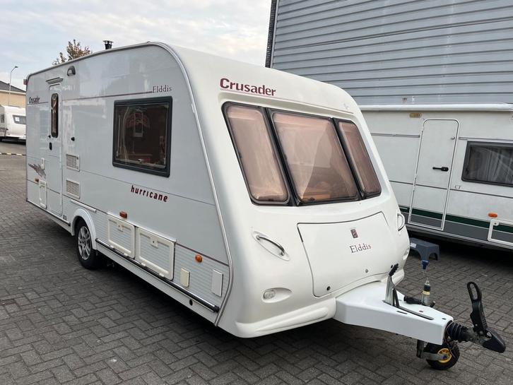 Elddis Crusader 470 hurricane MOVER en DOUCHE, Caravans en Kamperen, Caravans, Bedrijf, tot en met 2, 1000 - 1250 kg, Elddis, 6 tot 7 meter