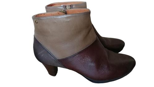 bruine leer enkellaars van Pikolinos maat 40 (21022), Kleding | Dames, Schoenen, Lage of Enkellaarzen, Bruin, Verzenden