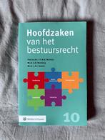 Hoofdzaken van het Bestuursrecht - 10e druk, Ophalen of Verzenden, Alpha, Zo goed als nieuw, WO