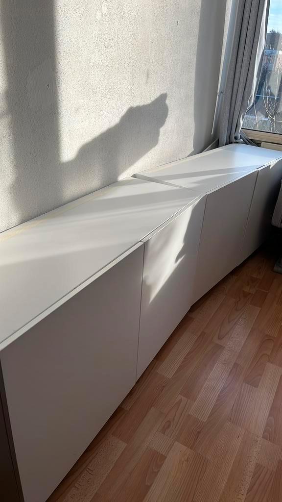 Ikea Besta wandmeubel, Huis en Inrichting, Kasten | Televisiemeubels, Gebruikt, Minder dan 100 cm, 100 tot 150 cm, 25 tot 50 cm
