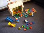vintage  F P schooltje met veel acc + schoolbus, Kinderen en Baby's, Speelgoed | Fisher-Price, Ophalen, Gebruikt, Speelset, Met geluid