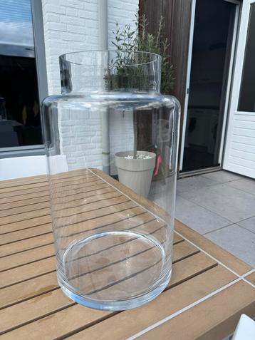 XL Transparante Vaas 44 cm hoog beschikbaar voor biedingen