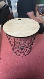 Leuk salon tafeltje, Ophalen, Minder dan 55 cm, Rond, Zo goed als nieuw