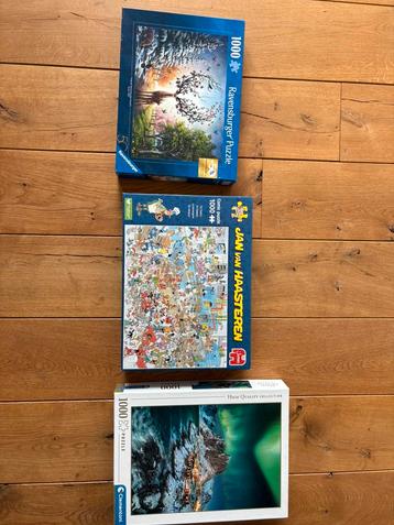 Puzzel 1000 stukjes beschikbaar voor biedingen