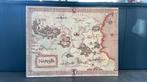 Narnia, landkaart, canvasschilderij, fantasy, C.S. Lewis, Boeken, Ophalen, Zo goed als nieuw, C.S. Lewis, Filmspecifiek
