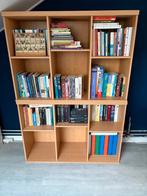 Houten Boekenkast / Opbergkast, Ophalen, Met plank(en), Gebruikt, 100 tot 150 cm