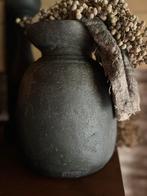 Nepalese kruik/vaas/pot., Huis en Inrichting, Woonaccessoires | Vazen, Overige kleuren, Aardewerk of Porselein, Ophalen of Verzenden