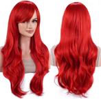 Rode pruik rood haar red wig cosplay, Verzenden, Yarspa, Info@yarspa.nl, Nieuw