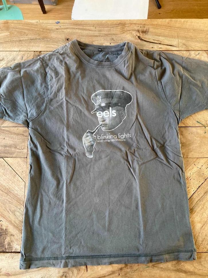 Eels Blinking Lights Tour Shirt, Kleding | Heren, T-shirts, Gedragen, Maat 48/50 (M), Grijs, Ophalen of Verzenden