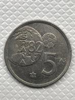 5 peseta PTAS 1980 Juan Carlos Rey de Espana, Postzegels en Munten, Munten | Europa | Niet-Euromunten, Ophalen of Verzenden, Losse munt