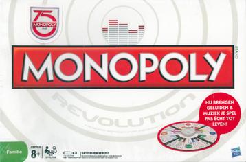 HASBRO MONOPOLY REVOLUTION BOARD GAME 75 JAAR MONOPOLY beschikbaar voor biedingen