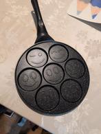 Mini Pannenkoeken Pan met Emoji Design, Huis en Inrichting, Keuken | Potten en Pannen, Ophalen, Aluminium, Zo goed als nieuw, Keramische plaat