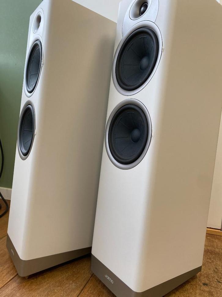 Jamo S7-27F, Audio, Tv en Foto, Luidsprekers, Zo goed als nieuw, Front, Rear of Stereo speakers, 120 watt of meer, Jamo, Ophalen