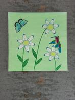 Acryl schilderij kolibrie, Ophalen