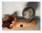 XL Mosopaal bol Drusy 5,8 cm, op gratis houten houder, Sieraden, Tassen en Uiterlijk, Edelstenen, Nieuw, Ophalen of Verzenden