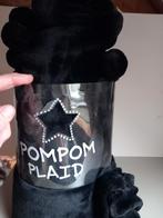 Nieuwe Pompom Plaid - Zwart, Ophalen, Nieuw