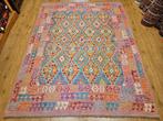 Prachtige handgeweven oosterse kelim 251x193, Info@SlatsAntiek.nl, 150 tot 200 cm, Vof Slats Antiek, Crème