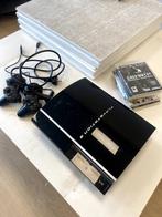 Playstation 3 CECHL04 (Phat 80GB), 80 GB, Met 2 controllers, Gebruikt, Ophalen of Verzenden