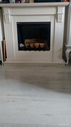 GRATIS Houten sfeerhaard/-schouw, Huis en Inrichting, Haarden, Ophalen, Gebruikt, Vrijstaande haard, Gelhaard