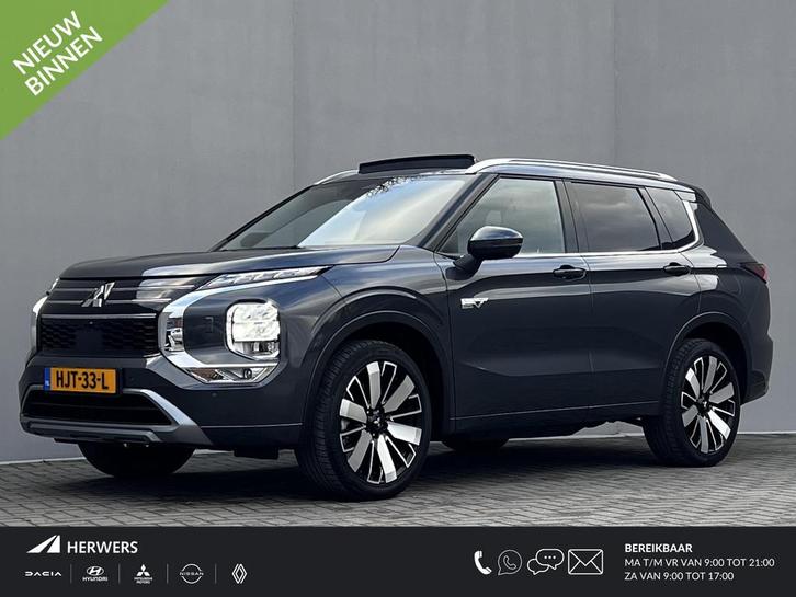 Mitsubishi Outlander 2.4 PHEV Instyle 4WD S-AWC Automaat / F, Auto's, Mitsubishi, Bedrijf, Te koop, Outlander, 360° camera, 4x4