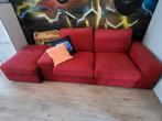Ikea bank 2 zits + hockers met opbergruimte, Huis en Inrichting, Banken | Bankstellen, Ophalen, Gebruikt, 150 tot 200 cm, Tweepersoons