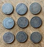 10 cent 1911 - 1925 Wilhelmina ( hermelijnen mantel ), Postzegels en Munten, Munten | Nederland, Ophalen, Zilver, 10 cent, Koningin Wilhelmina