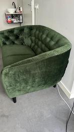 Bank Thyrza 2-zits groen ZGAN, Ophalen, 150 tot 200 cm, Tweepersoons, 75 tot 100 cm
