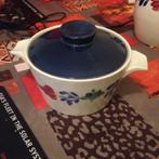 Boerenbont ovenschaal blauwe deksel nr 2 Boerenbond, Huis en Inrichting, Keuken | Servies, Gebruikt, Ophalen of Verzenden, Schaal of Schalen