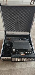 Koffer met ouderwetse "bakkies" werking onbekend., Telecommunicatie, Zenders en Ontvangers, Ophalen of Verzenden, Gebruikt