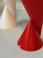Paul Baars vazen Vase2 design vaas 1997 rood wit prijs p/st, Kunststof, Gebruikt, Minder dan 50 cm, Nvt