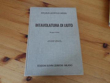 Sylvius leopold weiss - intavolatura di liuto ruggero chiesa beschikbaar voor biedingen