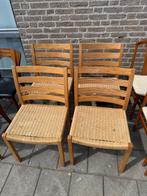 4x møller stoel 408 opknapper, Ophalen, Riet of Rotan, Gebruikt, Bruin