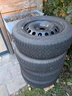Winterbanden Corsa D op stalen velg, Auto-onderdelen, Banden en Velgen, Ophalen, Gebruikt, 15 inch, Banden en Velgen