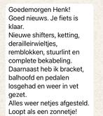 Gereviseerde racefiets, Carbon, Zo goed als nieuw, 57 tot 61 cm, Meer dan 20 versnellingen